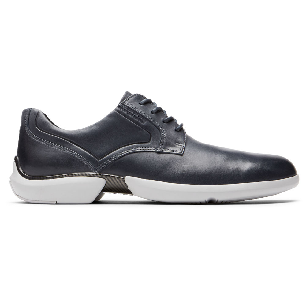 Rockport Singapore Mens Oxfords - Total Motion Advance Plain Toe Navy - AC0758643